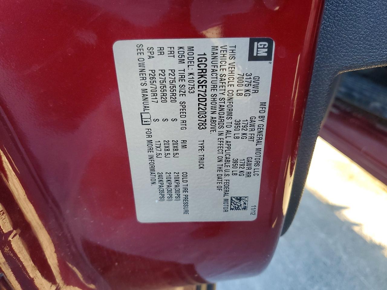 2013 Chevrolet Silverado K1500 lt