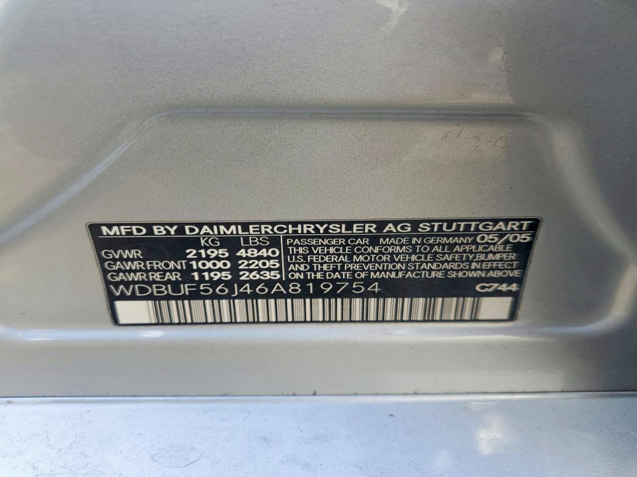 2006 Mercedes-Benz E 350