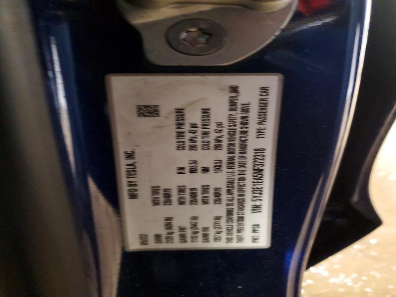 2022 Tesla Model 3