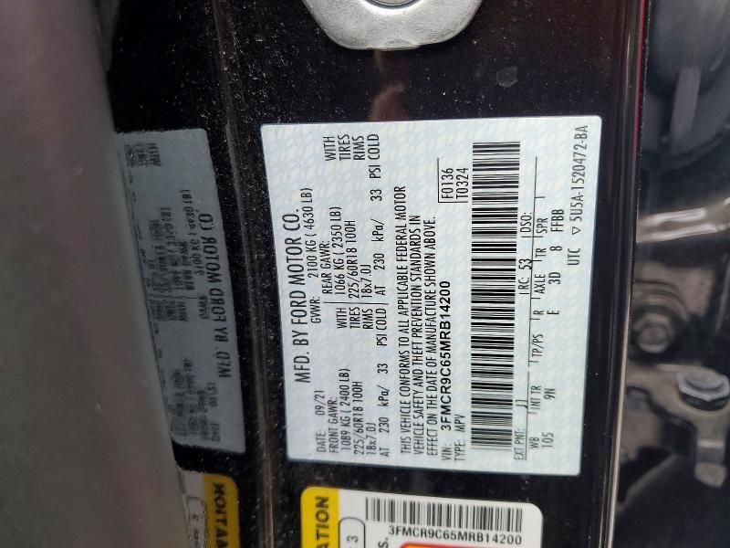 2021 Ford Bronco Sport Outer Banks