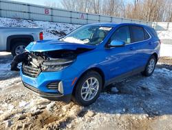 Chevrolet salvage cars for sale: 2024 Chevrolet Equinox lt