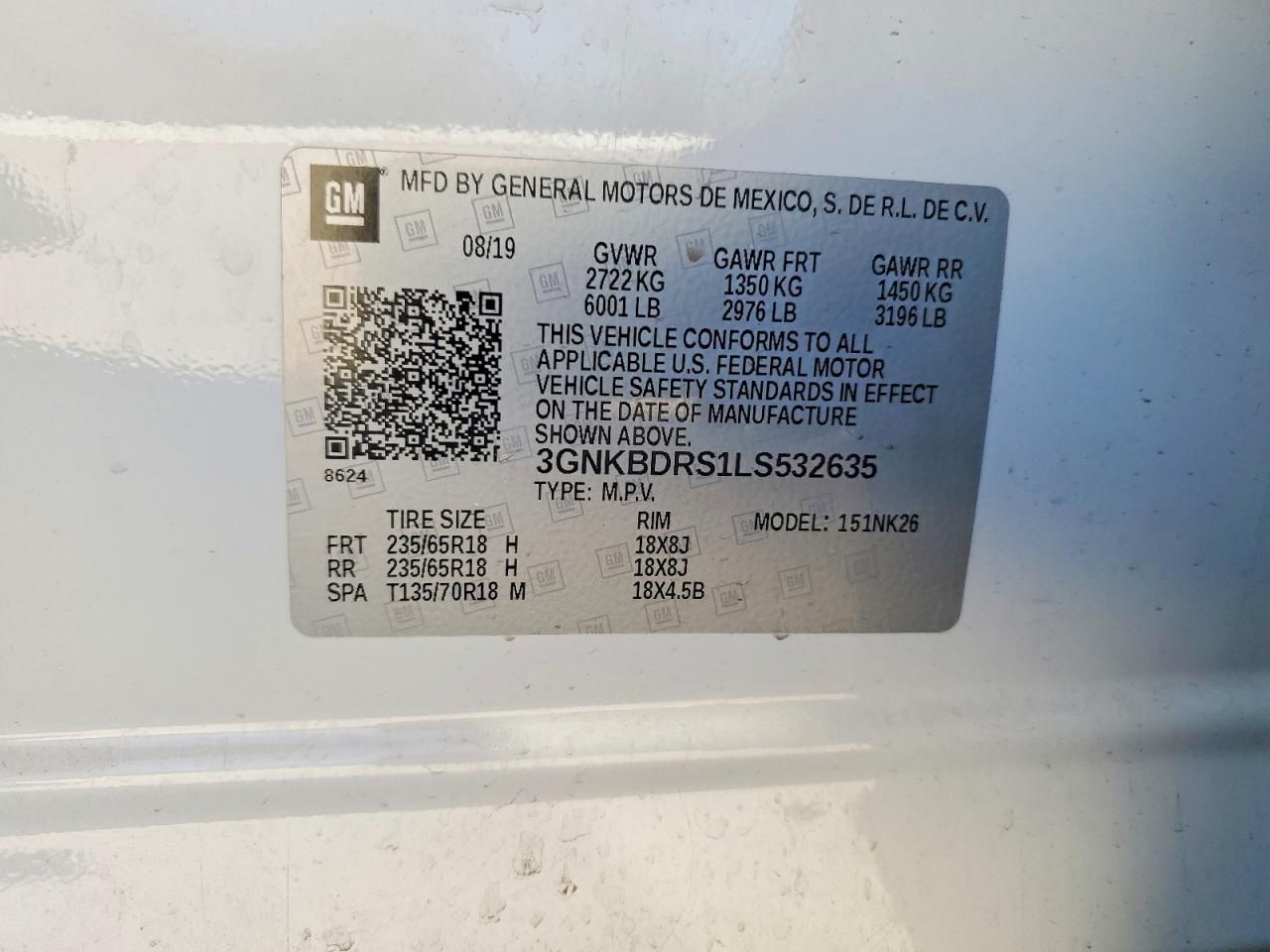 2020 Chevrolet Blazer 3LT