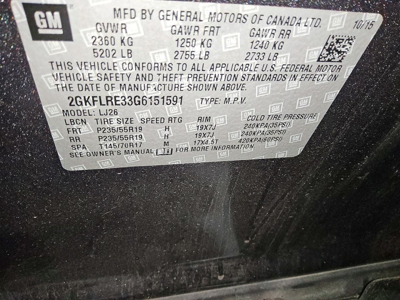 2016 GMC Terrain Denali