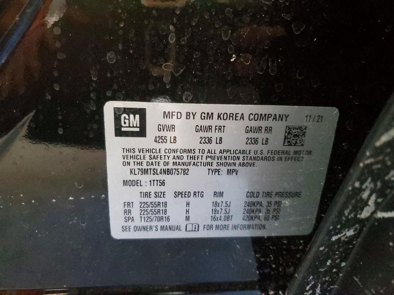 2022 Chevrolet Trailblazer rs