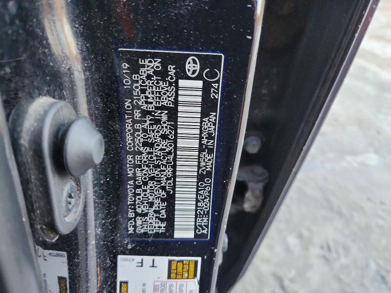 2020 Toyota Prius le