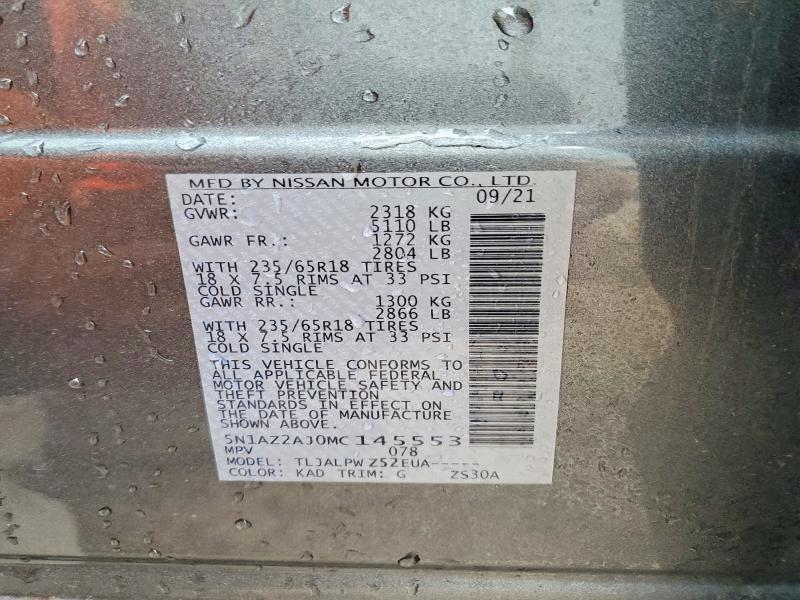 2021 Nissan Murano s