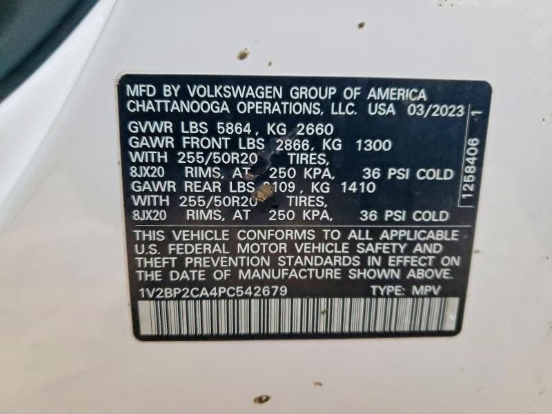 2023 Volkswagen Atlas sel