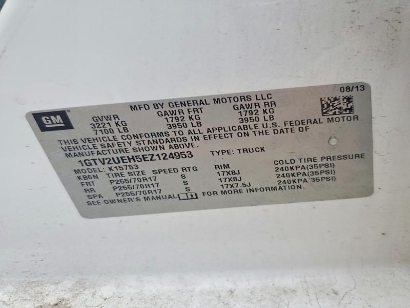 2014 GMC Sierra K1500 SLE