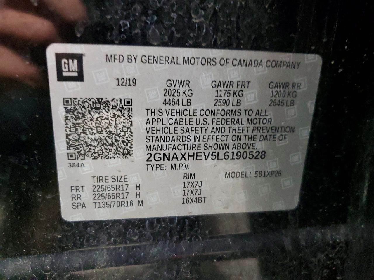 2020 Chevrolet Equinox ls