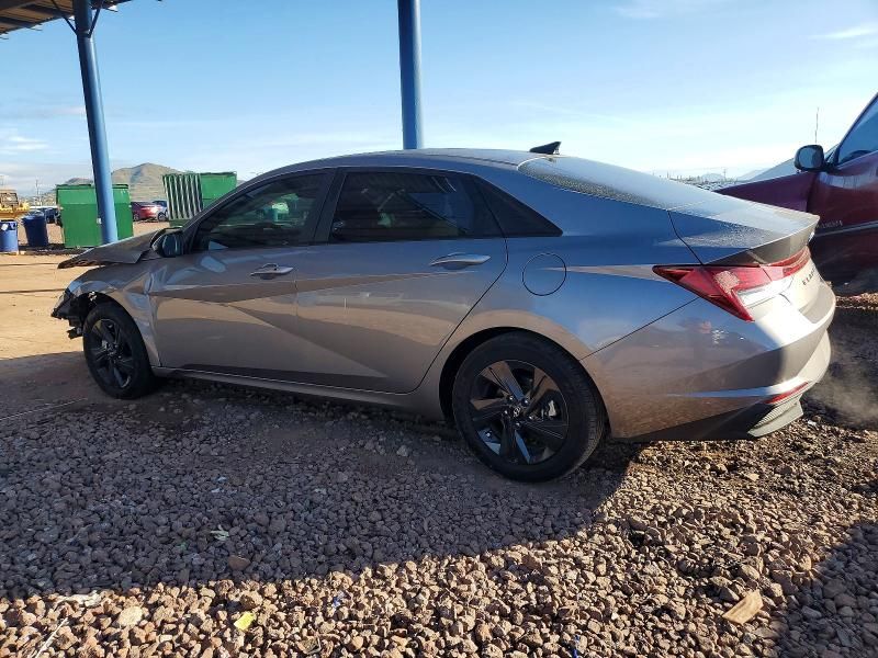 2023 Hyundai Elantra Blue