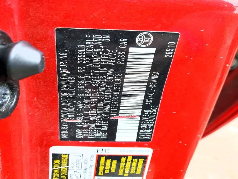 2008 Toyota Camry ce