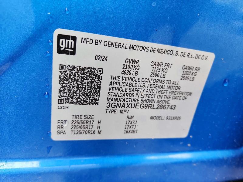 2024 Chevrolet Equinox lt