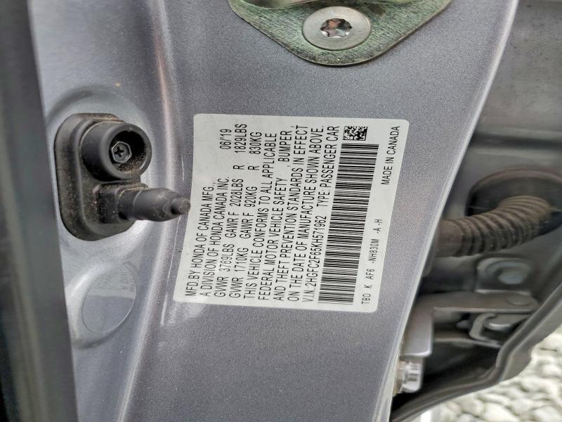 2019 Honda Civic lx