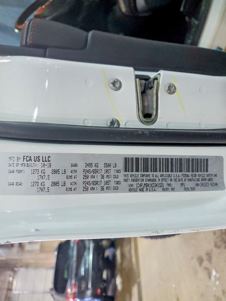 2019 Jeep Cherokee Trailhawk