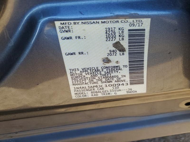 2018 Nissan Altima 2.5