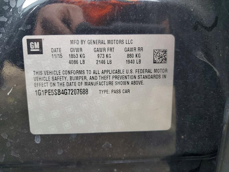 2016 Chevrolet Cruze Limited lt