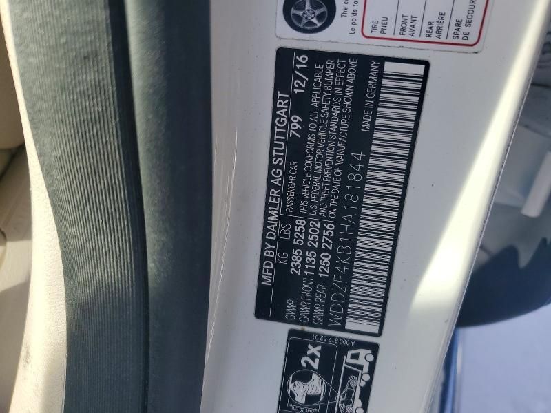 2017 Mercedes-Benz E 300 4matic