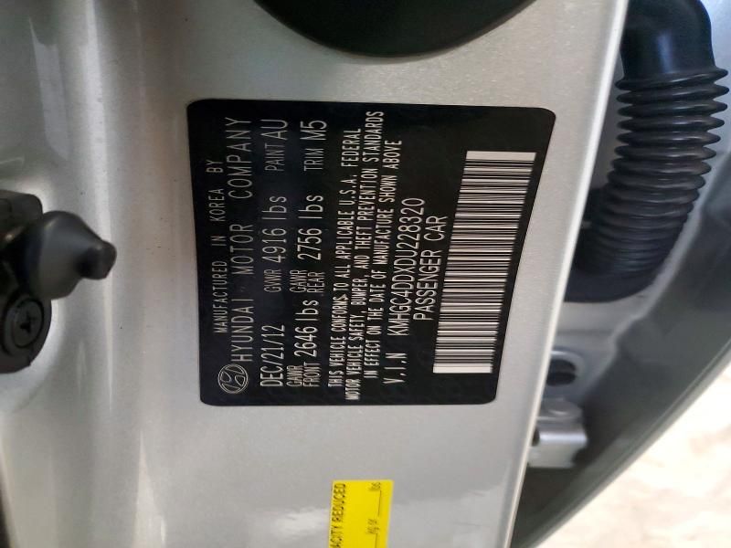 2013 Hyundai Genesis 3.8l