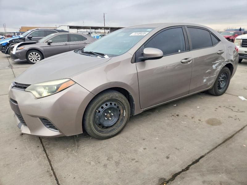 2016 Toyota Corolla l