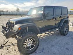 Jeep Wrangler salvage cars for sale: 2017 Jeep Wrangler Unlimited Sport