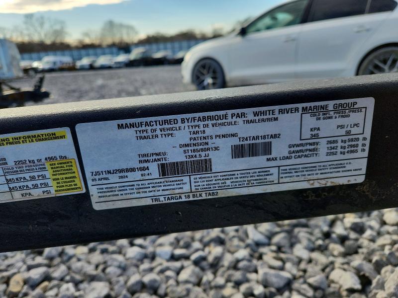 2024 Trail Star Boat Trailer