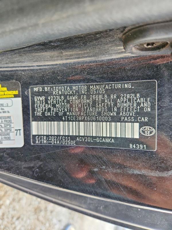 2006 Toyota Camry Solara se