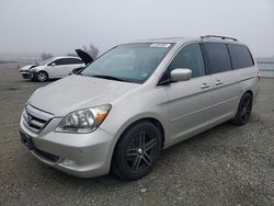 Salvage cars for sale from Copart Antelope, CA: 2006 Honda Odyssey Touring