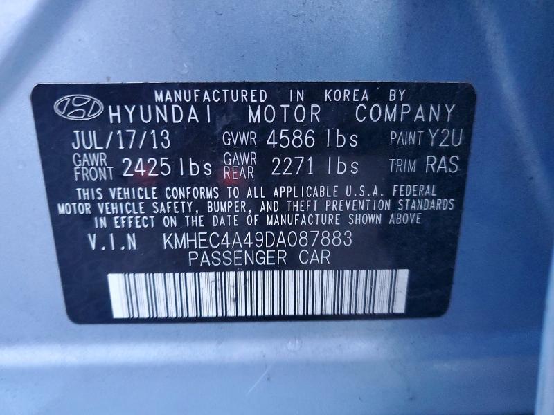 2013 Hyundai Sonata Hybrid
