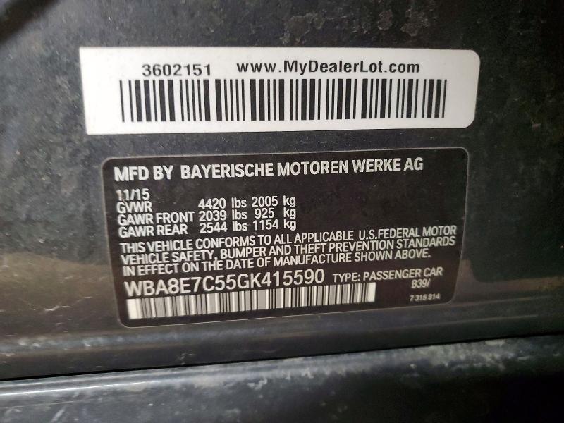2016 BMW 328 i