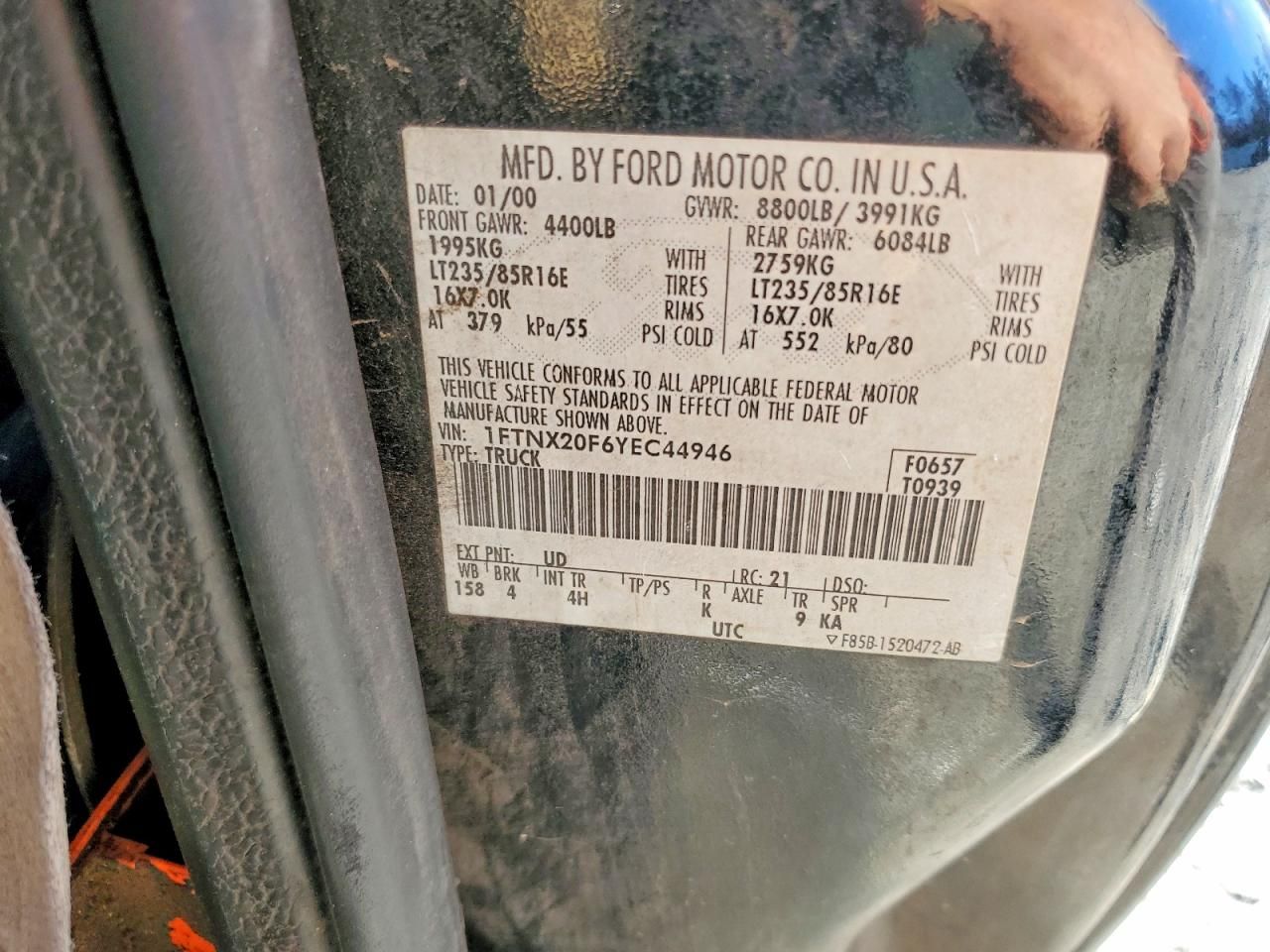 2000 Ford F250 Super Duty