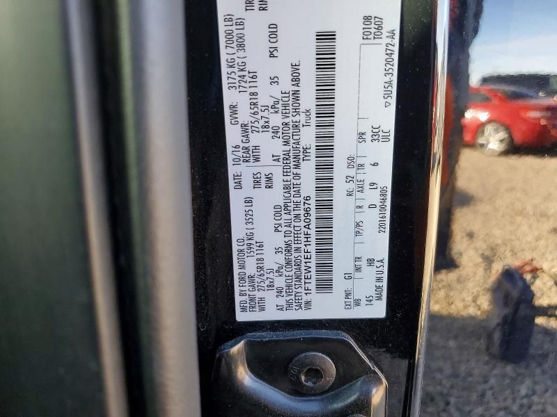 2017 Ford F150 Supercrew