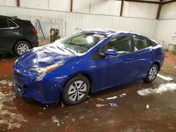 Salvage cars for sale from Copart Portland, MI: 2017 Toyota Prius