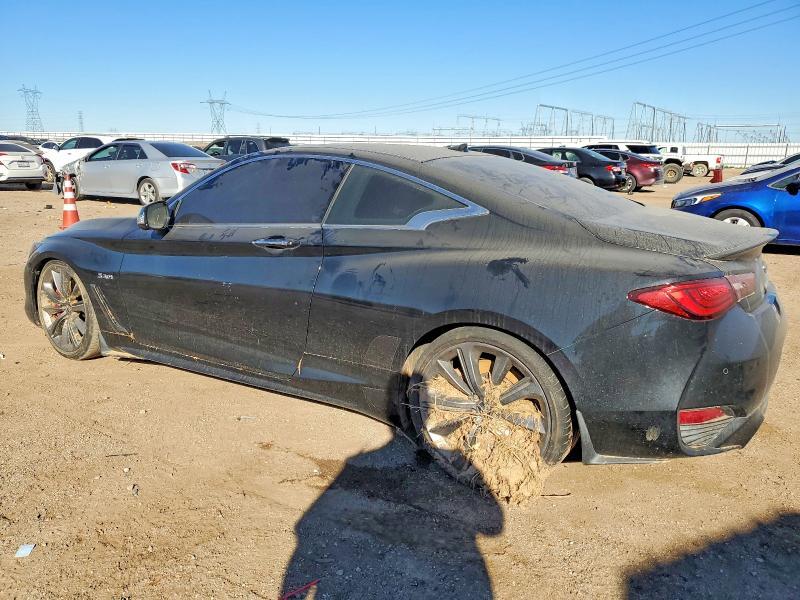 2018 Infiniti Q60 red Sport 400