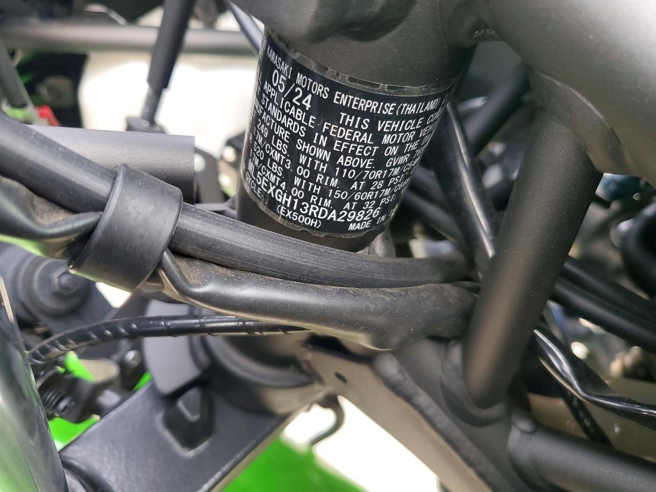 2024 Kawasaki EX500 H