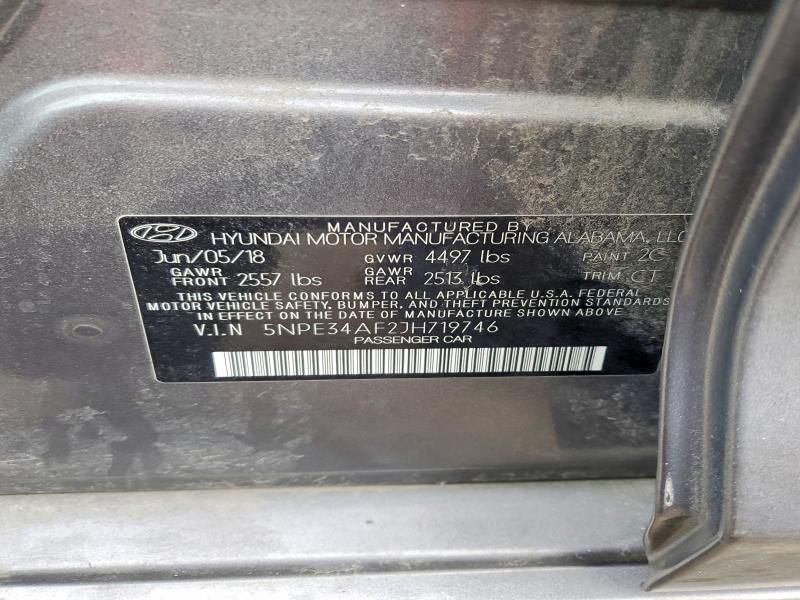 2018 Hyundai Sonata Sport