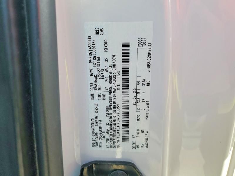 2018 Ford F150 Super cab