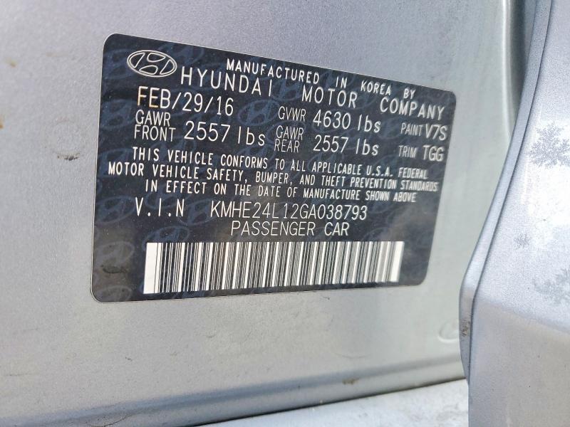 2016 Hyundai Sonata Hybrid se