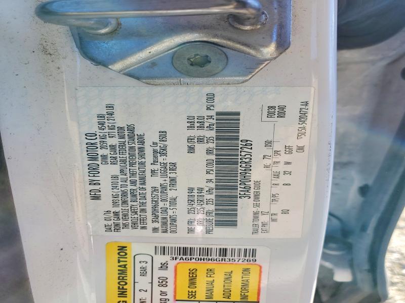 2016 Ford Fusion se