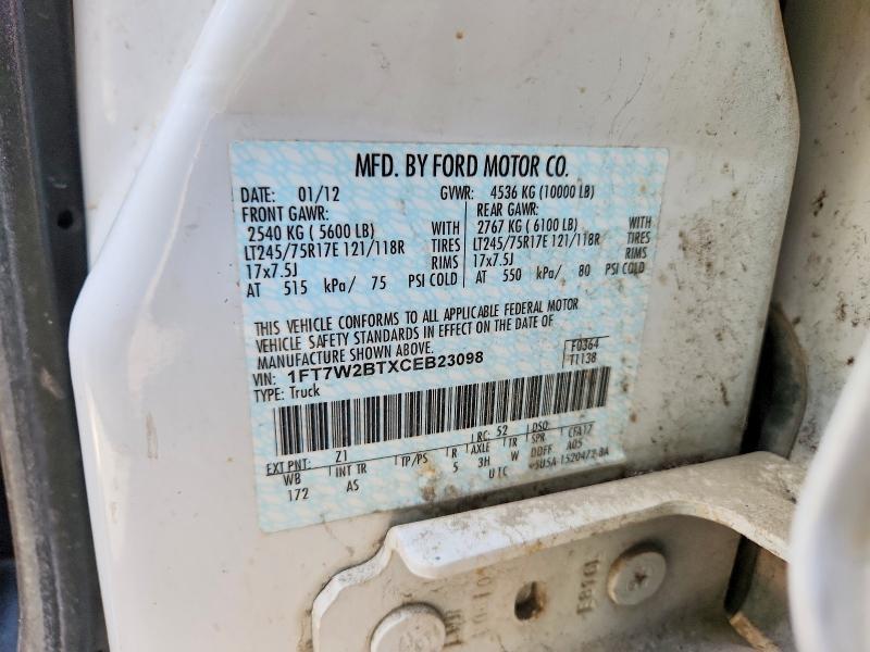 2012 Ford F250 Super Duty