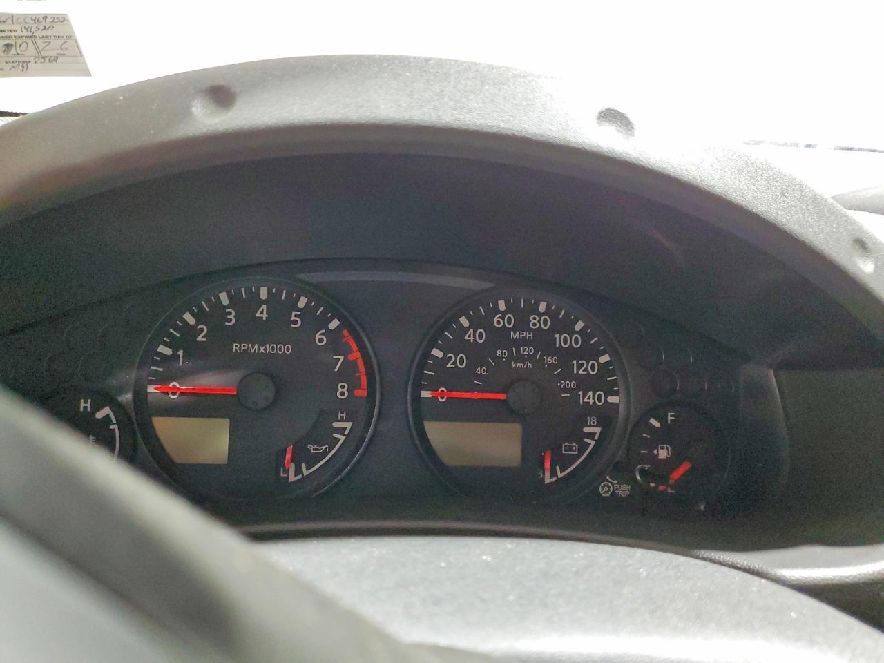 2012 Nissan Frontier sv