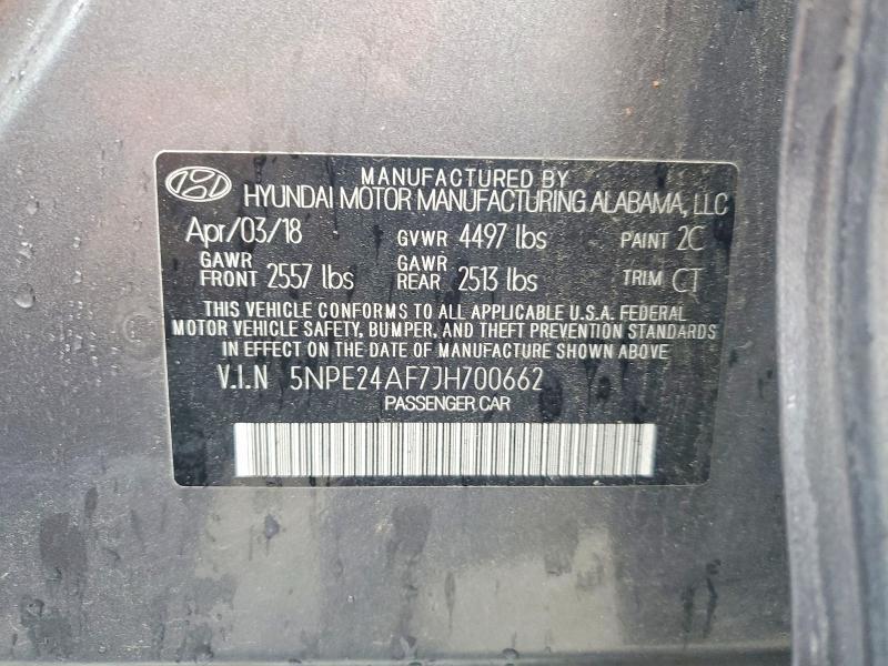 2018 Hyundai Sonata se