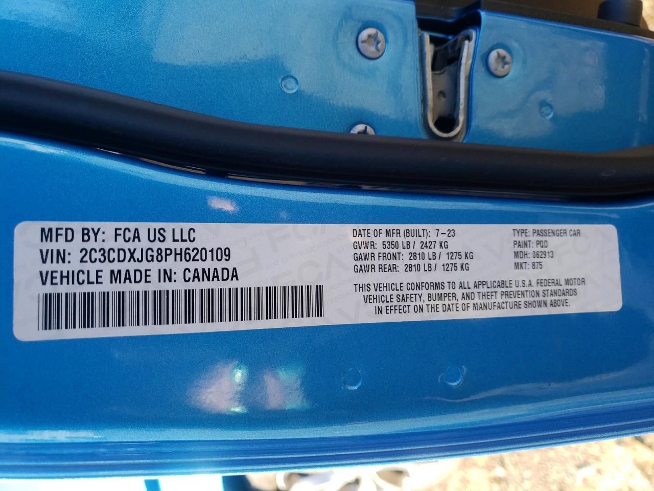 2023 Dodge Charger sxt