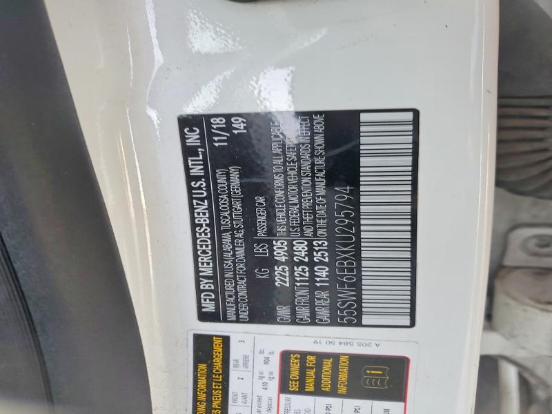 2019 Mercedes-Benz C 43 amg