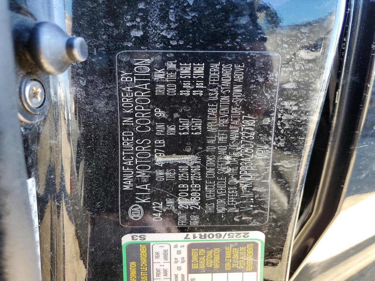 2012 KIA Sportage Base