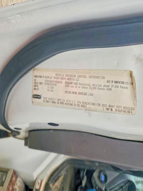 2015 Freightliner Business Class M2 box Truck