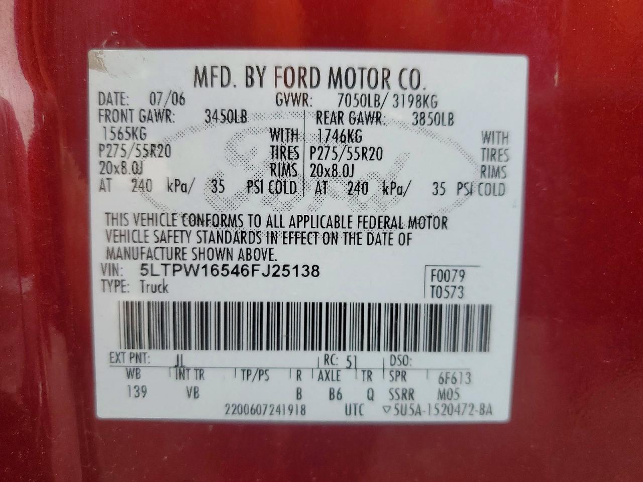 2006 Lincoln Townhouse Mark LT