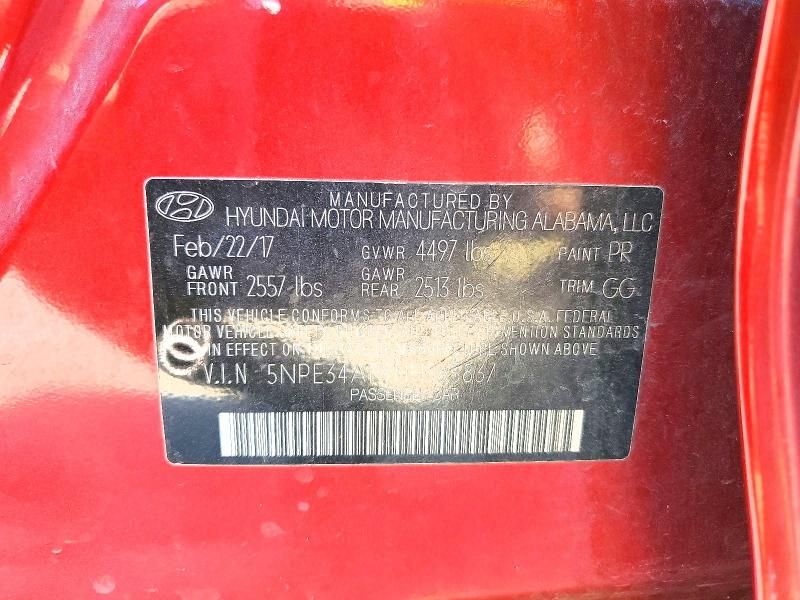 2017 Hyundai Sonata Sport