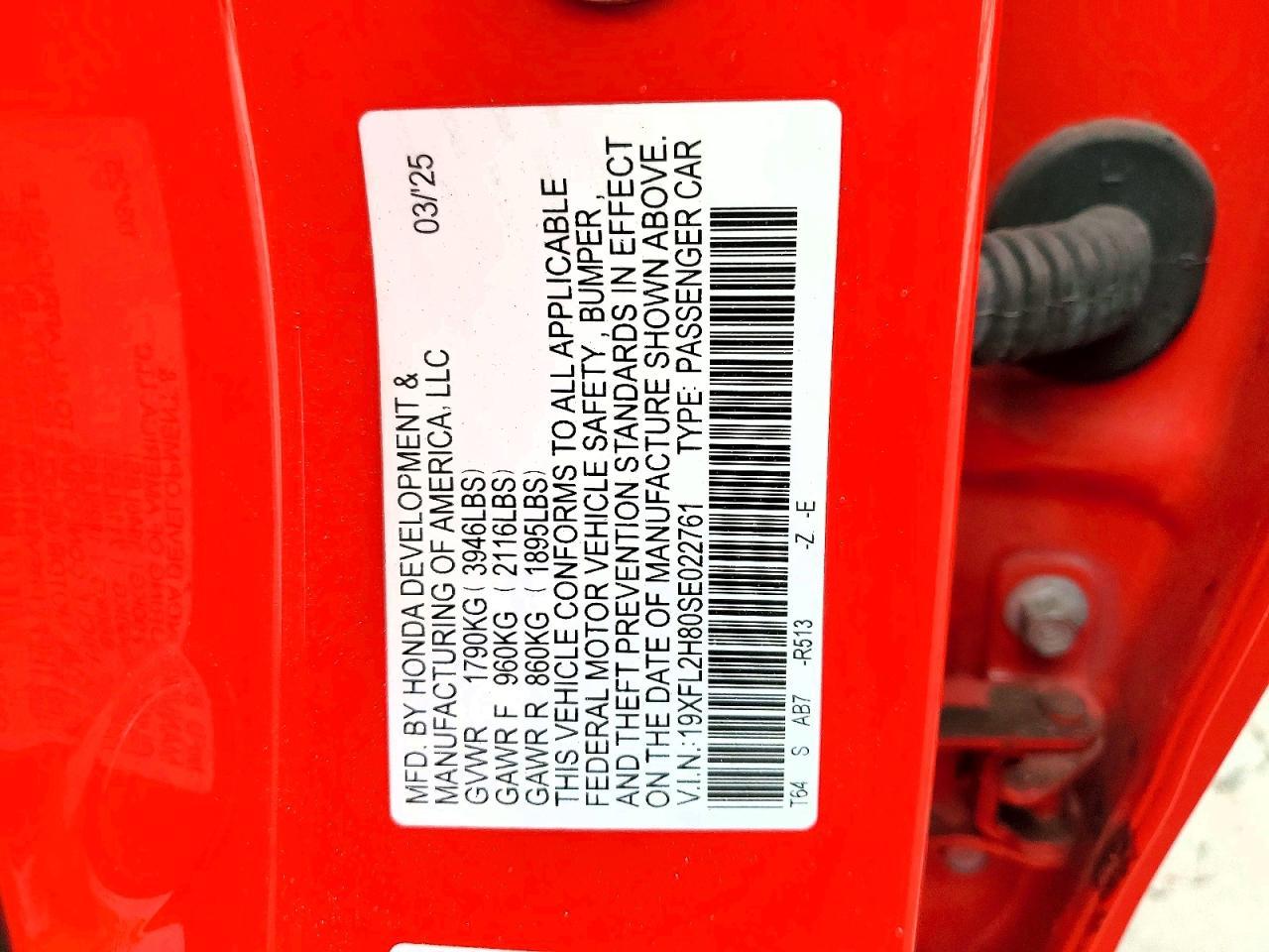 2025 Honda Civic Sport