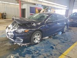 Chevrolet salvage cars for sale: 2017 Chevrolet Malibu ls
