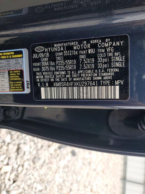 2019 Hyundai Santa fe xl se Ultimate